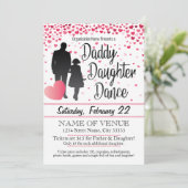 Daddy Daughter Dance Einladung (Stehend Vorderseite)