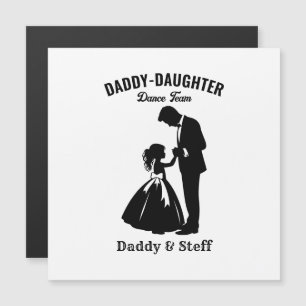Daddy-Daughter Dance Team (2) Magnetkarte