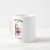 Daddy-Daughter Dance Team (3) T - Shirt Kaffeetasse (Vorderseite Links)