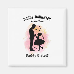Daddy-Daughter Dance Team (3) T - Shirt Magnet