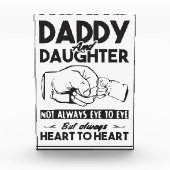 Daddy & Daughter Fotoblock (Vorderseite)