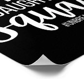 Daddy Daughter Squad Fathers Day Matching Dad And Poster (Ecke)