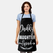 Daddy Daughter Squad Matching Group Vater Schürze (Getragen)