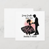 Daddy-Daughter-Tanzteam (Vorne/Hinten)