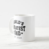 Daddy | Der Beste Vater des Neuen Vaters Kaffeetasse (Vorderseite Links)
