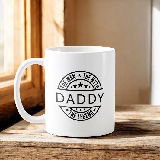 Daddy der Mann, der Mythos, der Legende Kaffeetasse