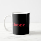 Daddy Devil Horn Lazy Halloween Kostüm Gothic Pap Kaffeetasse (Links)
