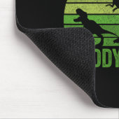 Daddy Dinosaur Daddy Funny Fathers Day Gift Mousepad (Ecke)