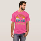 Daddy Dinosaur Daddysaurus 2 Two Kids Funny Vater T-Shirt (Vorne ganz)
