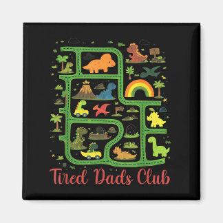 Daddy Dinosaur Dino Land Karte Müder Väter Club Magnet