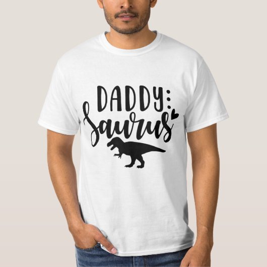 Daddy Dinosaur T-Shirt (Vorderseite)