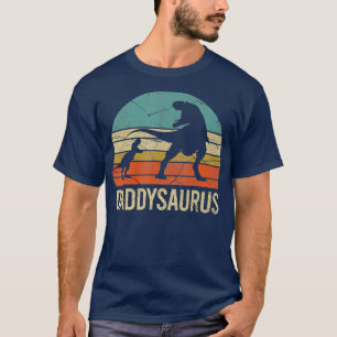 Daddy Dinosaur T-Shirt Funny Vater Daddysaurus Kin