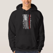 Daddy Distressed Flag Hoodie (Vorderseite)