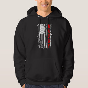 Daddy Distressed Flag Hoodie