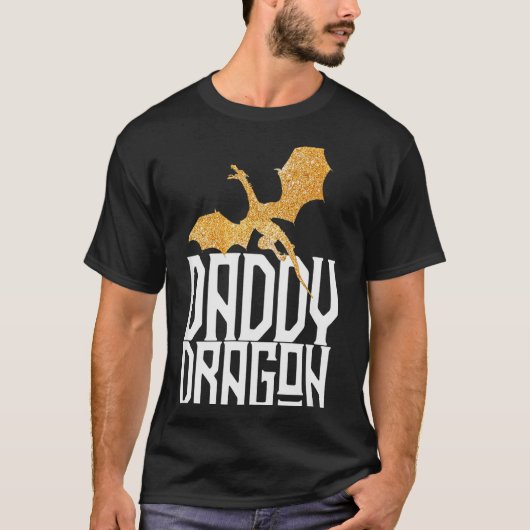 Daddy Dragon Christmas Shirt Matching Family Dad H (Vorderseite)