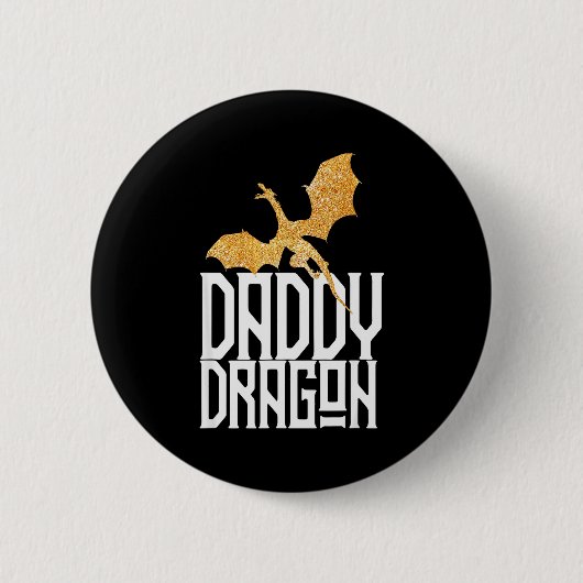 Daddy Dragon Christmas Shirt Matching Family Dad H Button (Vorderseite)