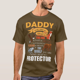 Daddy, du bist schlau, stark mutig wie für Adler T-Shirt