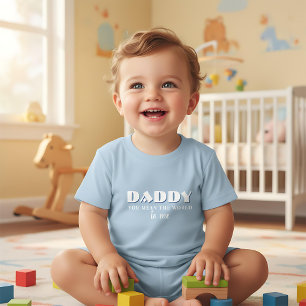 Daddy, du gemein World zu mir Zitat Baby T - Shirt