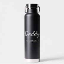 Daddy Elegant Kids nannte den Vater's Day Black