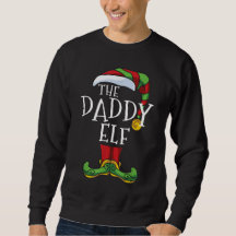 Daddy Elf Familie passt Weihnachten