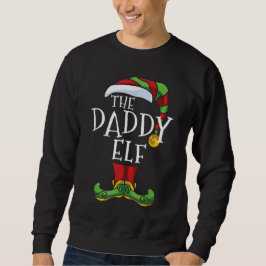 Daddy Elf Familie passt Weihnachten Sweatshirt