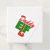Daddy Elf Geschenkanhänger (Beispiel)