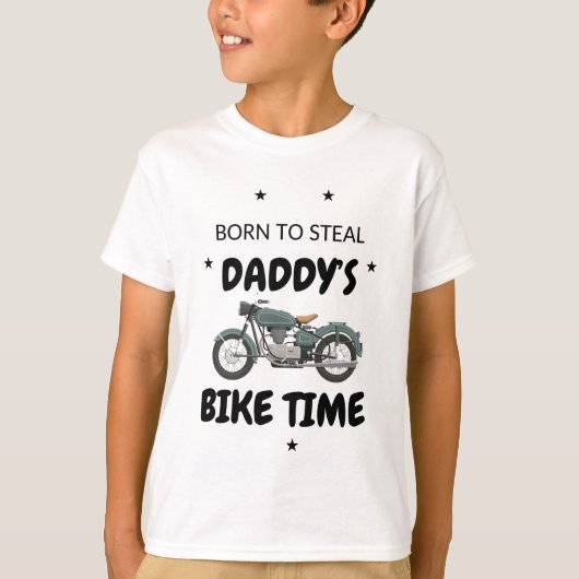 Daddy Fahrradzeit T-Shirt (Vorderseite)