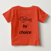 Daddy-Fahrten Baby T-shirt (Rückseite)