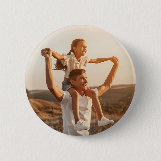 Daddy Father Vater Full Foto Button (Vorderseite)
