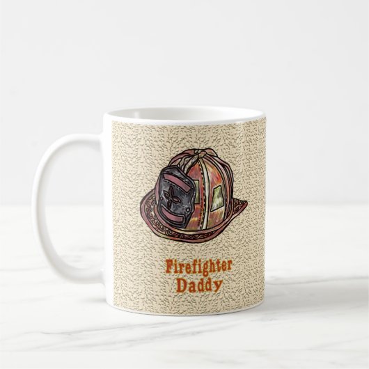 Daddy FireFighter Tasse (Links)