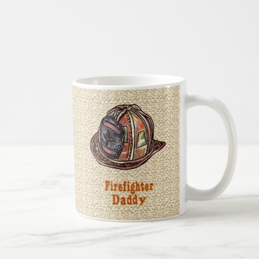 Daddy FireFighter Tasse (Rechts)