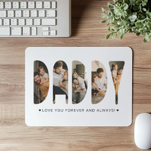 DADDY Foto Briefe Vatertag Mousepad