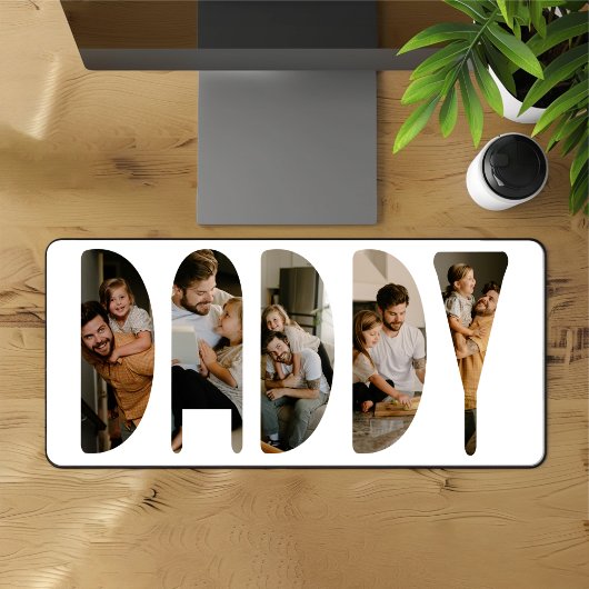 DADDY Foto-Buchstaben Schreibtischunterlage