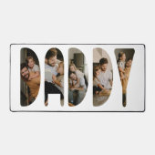 DADDY Foto-Buchstaben Schreibtischunterlage (Vorderseite)