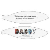 DADDY Foto Collage Custom Quote Vatertag Basketball (Panele)