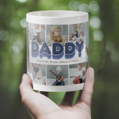 Daddy Foto Collage Tasse