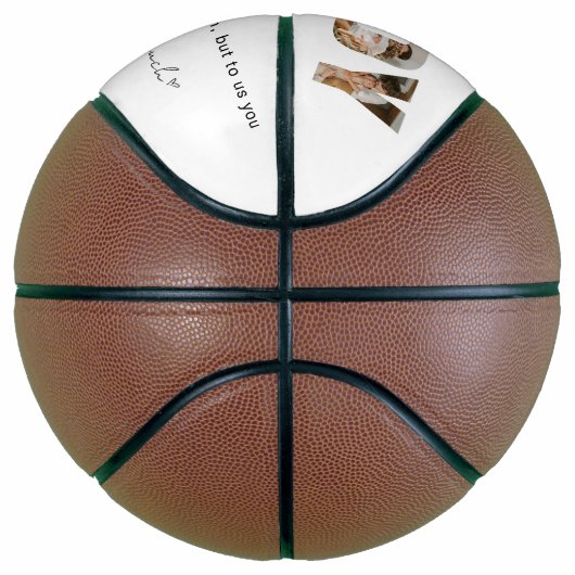 Daddy Foto Collage Vatertag Basketball (Rechts)