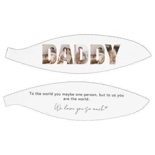 Daddy Foto Collage Vatertag Basketball (Panele)