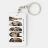 DADDY Foto Letters Schlüsselanhänger (Rückseite)