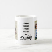 Daddy Foto Vatertag Kaffeetasse (Mittel)