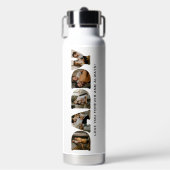 DADDY-Fotocollage Trinkflasche (Vorderseite)