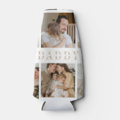 DADDY Fotos Personalisiert Bier Cooler Geschenk Flaschenkühler (Vorderseite)
