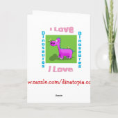 Daddy fröhliche xmas feiertagskarte (Rückseite)