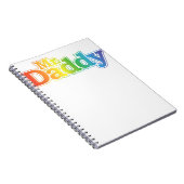 Daddy Gay Pride Notizblock (Rechte Seite)
