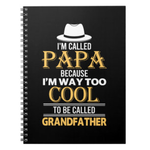 Daddy-Geschenk als Großvater Notizblock