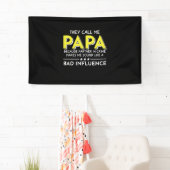Daddy Geschenk, das sie mich Papas nennen Banner (Insitu)