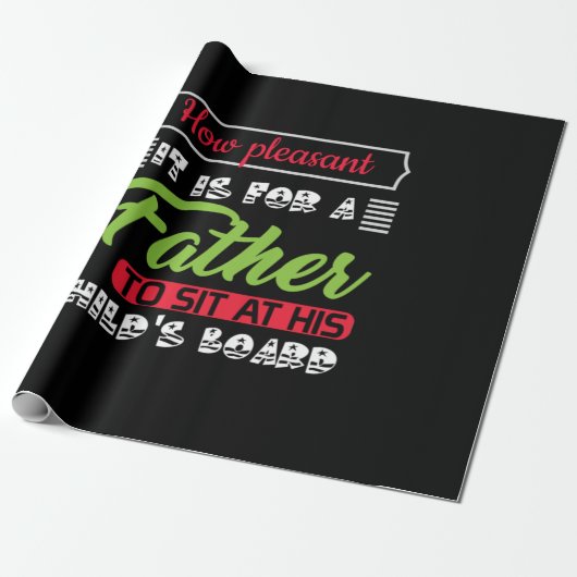 Daddy Geschenk ist es für einen Vater Geschenkpapier (Ungerollt)