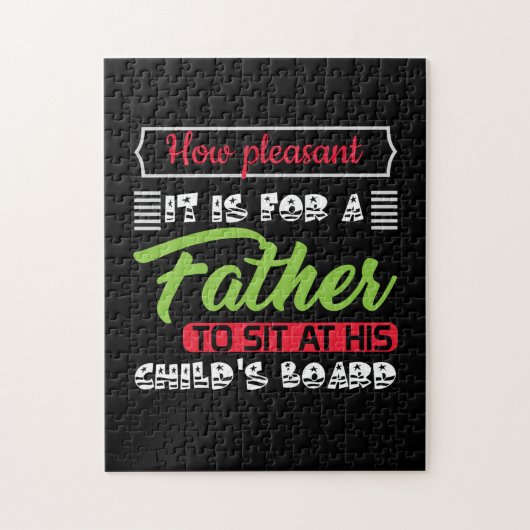 Daddy Geschenk ist es für einen Vater Puzzle (Vertikal)