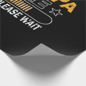Daddy-Geschenk Opa lädt bitte Geschenkpapier (Ecke)