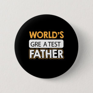 Daddy gibt dem größten Vater der Welt ein Geschenk Button